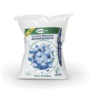 Lessive désinfectante sac 15 kg