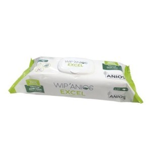 Lingettes détergentes et désinfectantes Wip'Anios Excel