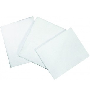 Rectangle de coton 8 cm x 10 cm x200
