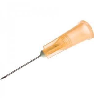 Aiguille hypodermique BD Microlance Orange 25 G - L.16 mm  x 0,5 mm - Boîte de 100