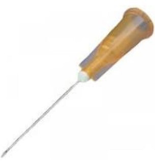 Aiguille hypodermique BD Microlance Orange 25 G - L. 25 mm x 0,50 mm - Boîte de 100