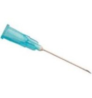 Aiguille hypodermique BD Microlance  Bleu 23 G - L. 25 mm  x 0,60mm - Boîte de 100