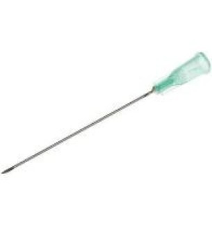Aiguille hypodermique BD Microlance  verte 21G - L.50 mm x 0,80 mm - Boîte de 100