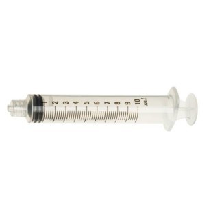 Seringue 3 pièces 10 ml Luer Lock Plastipak™
