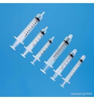 Seringue PLASTIPAK 3 pieces 5ml Luer Lock  - BTE 125