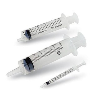 Seringues 3 pièces - 20 ml - Luer Lock excentré