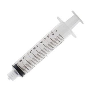Seringues 3 pièces - 10 ml - Luer Lock centré