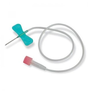 Microperfuseur à ailettes  SURFLO bleu sans prot