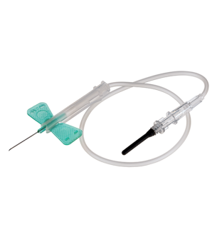 Kit de prélèvement sanguin avec adaptateur Luer 21G tubulure 20cm