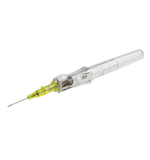 Catheter Insyte 24 G 19 mm Jaune Sans Ailettes