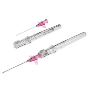 Catheter BD INSYTE 1.1X32mm Rose Autoguard Ailette - BTE 50