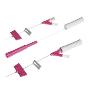 Microperfuseur de sécurité Y 20G rose - BTE 25