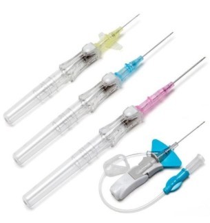 Cathéter d'accès veineux périphérique sécurisé et clos BD Nexiva™ 20G avec robinet