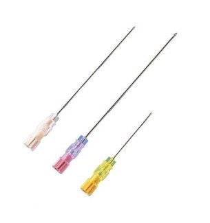 Aiguilles spinales BD Yale™ - 22 G - Longueur 90 mm - Noires