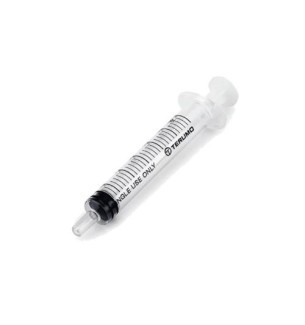 Seringues 3 pièces - 3 ml - Luer Slip centré