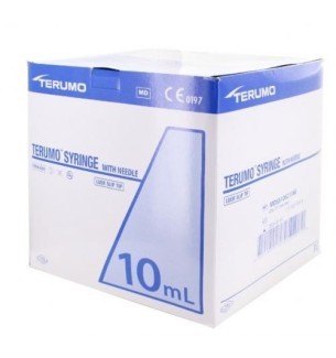 Seringues 3 pièces - 10 ml - Avec aiguille 21 G - Longueur 38 mm