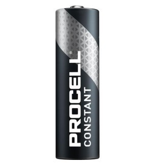 Piles alcalines LR6 AA - 1.5 V Duracell - Procell constant - Boîte 10
