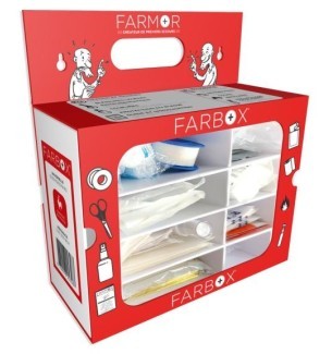 Ensemble de secours universel Farbox 10/20 pers