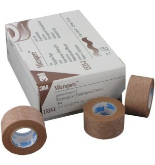 Sparadrap 3M™ Micropore™ 9,14 m x 2,50 cm sans devidoir