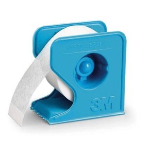 Sparadrap 3M™ Micropore™ avec dévidoir 9,14 m x 2,5 cm