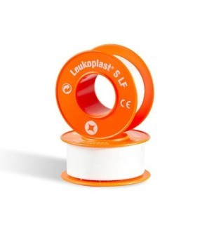 Sparadrap tissé acétate à l’oxyde de zinc Leukoplast S LF 5 m x 2 cm
