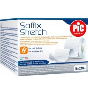 Sparadrap tissu non tissé Soffix Stretch 10 m x 5 cm