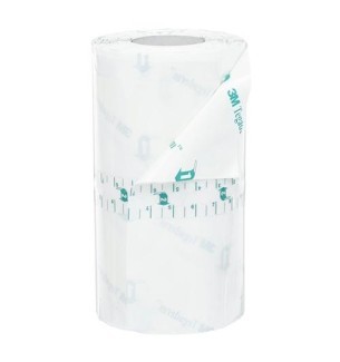 Rouleau de film transparent 3M™ Tegaderm™ non stérile 10 x 10 cm