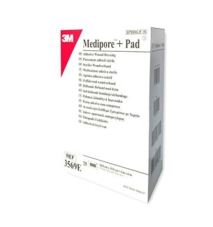 Medipore+Pad stérile avec compresse 10 x 15 cm