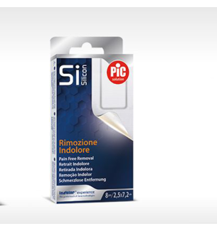 Pansement SI SILICON 2,5 cm x 7,2 cm