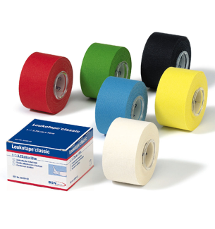 Leukotape classic Bande adhésive non-élastique Noir 10 m x 3,75 cm
