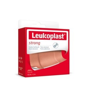 Pansement adhésif tissé résistant Leukoplast strong 1 m x 8 cm