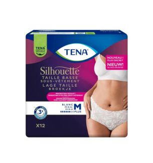 TENA Silhouette Plus Blanc Taille basse M