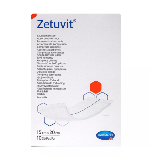 Pansement absorbant Zetuvit Stérile 15 x 20 cm