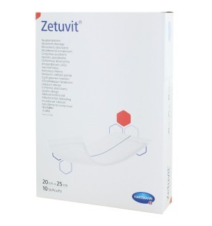 Pansement absorbant Zetuvit Stérile 20 x 25 cm