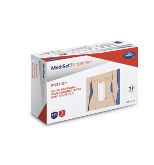 Pansements post-op / Grandes plaies avec coupe-fils MediSet