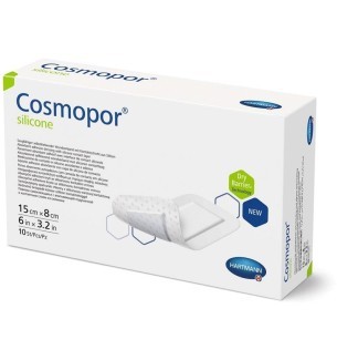 Pansement hydrocellulaire Cosmopor® Silicone 15 x 8cm
