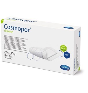 Pansement hydrocellulaire Cosmopor® Silicone 20 x 10 cm