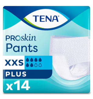 Sous-vêtement absorbant jetable - Tena pants Proskin Plus taille XXS