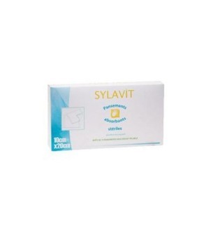 Pansement absorbant Sylavit 10 x 20 cm stérile