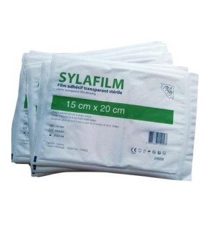Pansement film adhésif transparent stérile Sylafilm 15 x 20 cm