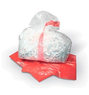 Sac transparent soluble à l'eau froide - 70 à 90 L