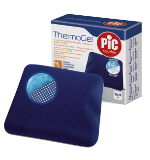 Poche de gel réutilisable chaud/froid - THERMOGEL 10x10 cm