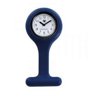 Montre infirmiere silicone myrtille