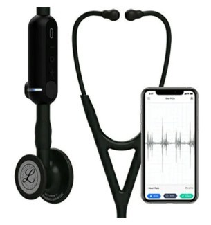 Stéthoscope numérique Littmann Core - Double pavillon - Noir