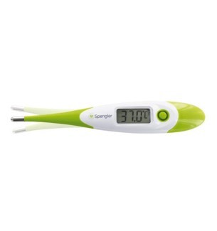Thermomètre électronique Tempo 10 Flex Spengler Vert