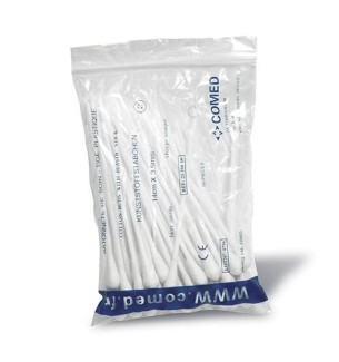 Bâtonnets écouvillons tige plastique