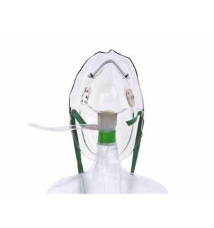 Masque à haute concentration, allongé avec tubulure adulte