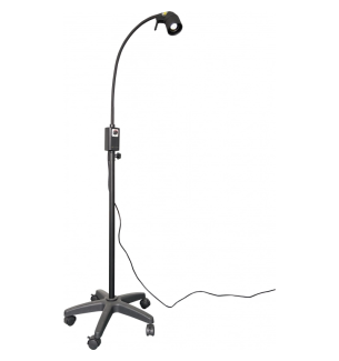 Lampe d'examen sur pied DEVA|LUX Noire