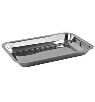 Plateau Inox 280 x 180 x 30 mm