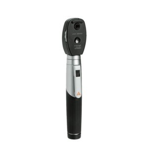 Ophtalmoscope LED mini 3000  avec piles - Noir